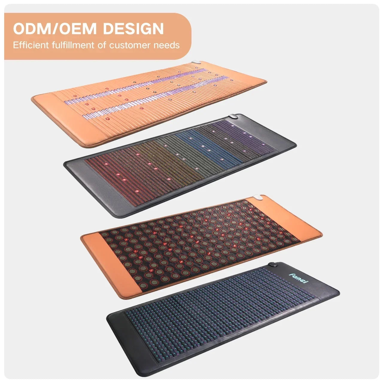 RevivalMAT - PEMF Heating Mat Bio Magnetic Amethyst Crystal Far Infrared Therapy Healing Pemf Mat 180*90CM