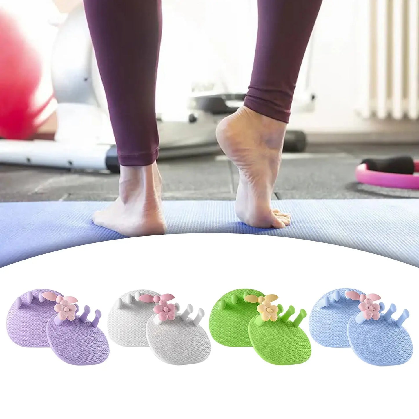 RevivalARCH Support - Soft Toe Spacers for Plantar Function - Exerciser Improve Legs Shape