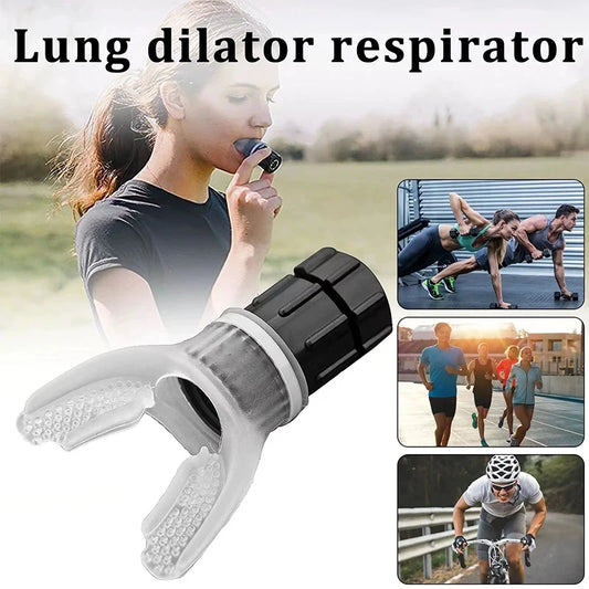 RevivalBREATH Trainer - Lung Durable Fitness Exerciser - Increases Lung Capacity Breath - Adjustable Levels Respiratory Health