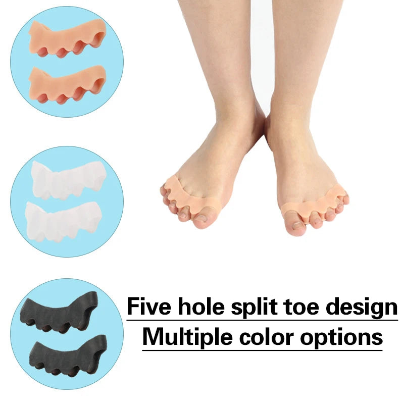 RevivalTOED-  Silicone Toes Separator - Soft Gel Spacers Health Care