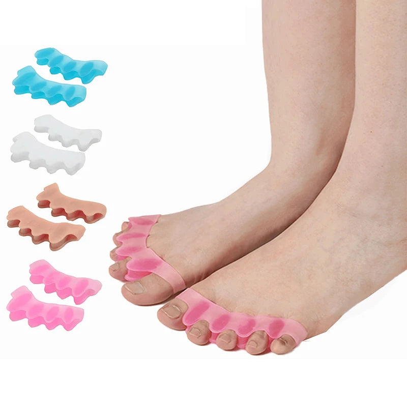 RevivalTOED-  Silicone Toes Separator - Soft Gel Spacers Health Care