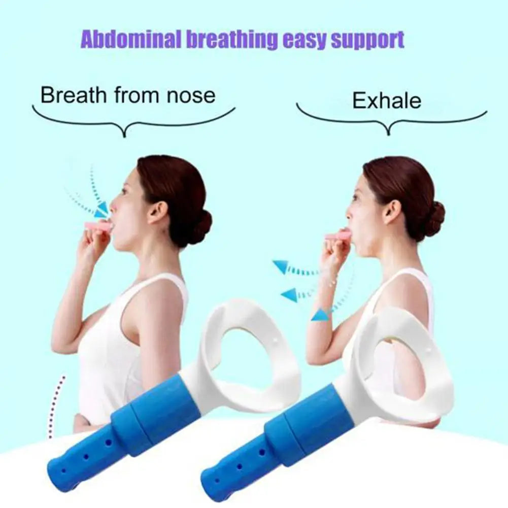 RevivalBREATH Abdominal Breathing Trainer Exercise Lung Face Respirator Fitness Equipment for Household Healthy Care